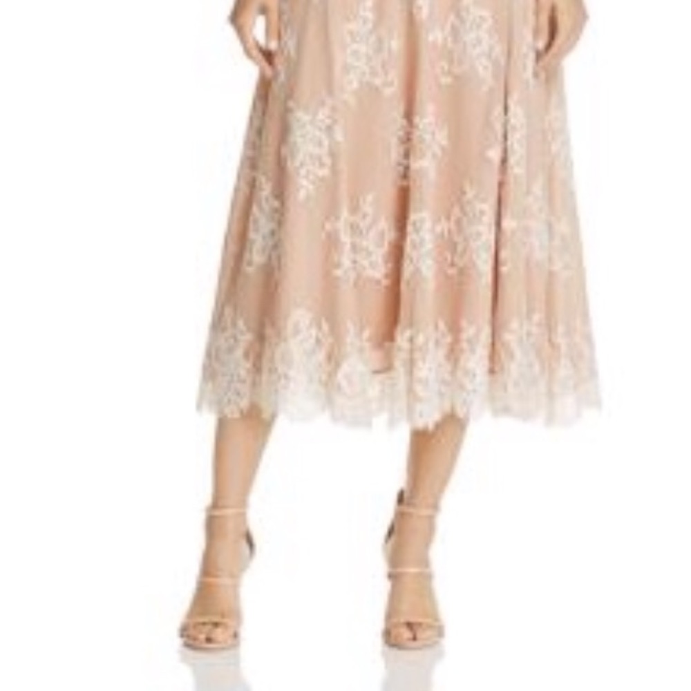 Betsey Johnson nude lace dress
